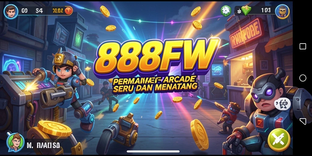 Tampilan gameplay seru dan menantang dari 888FW.
