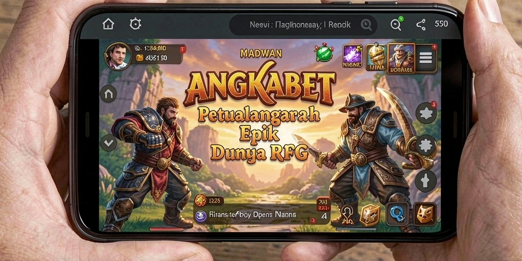 Gameplay RPG yang menawan dan penuh aksi dari ANGKABET.