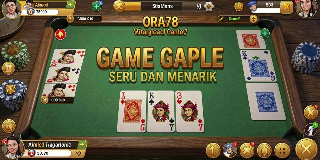 Screenshot gameplay ORA78 yang seru dan interaktif.
